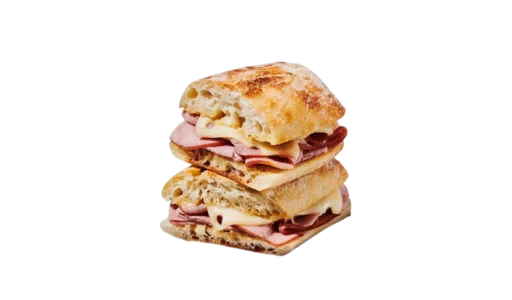 Ham & Swiss on Baguette