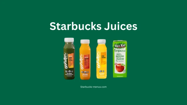 Starbucks Juices