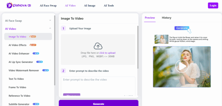 Transform Still Images into Motion